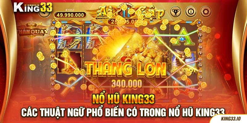 Các thuật ngữ phổ biến có trong nổ hũ King33